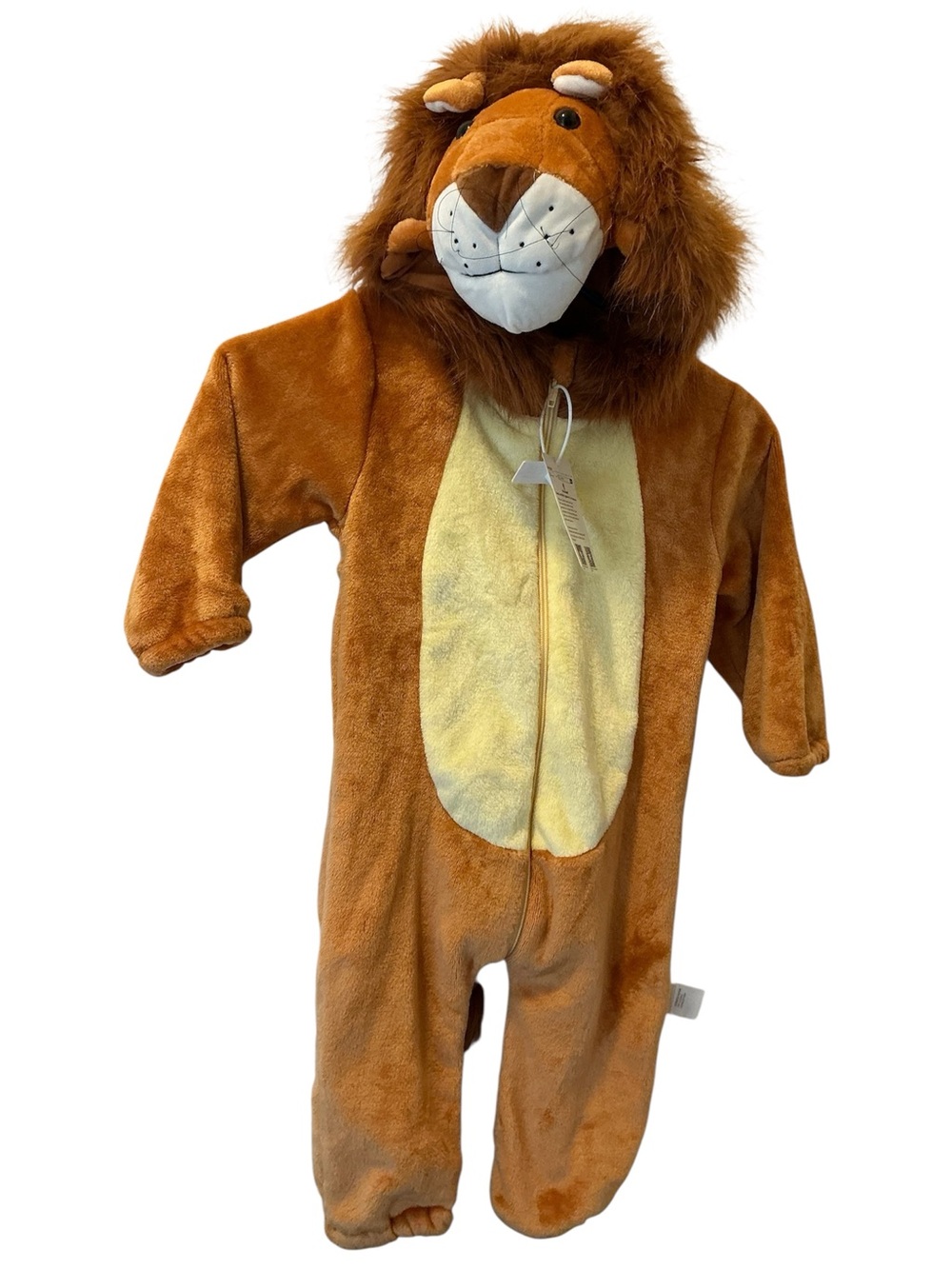 Children's Plush Lion Costume Romper - Brown don’t have a size check the photos